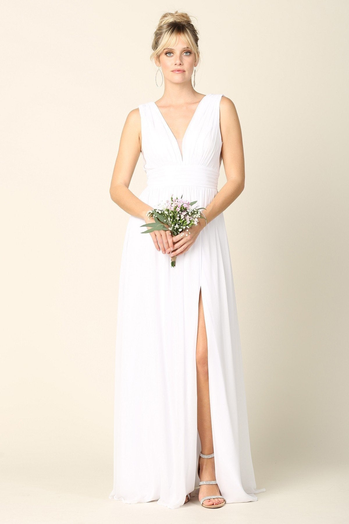 MODERN MINIMALIST WEDDING DRESS