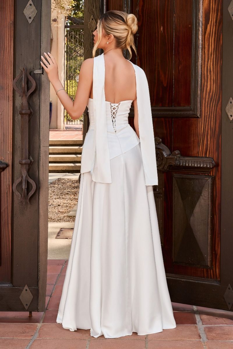 AMARISE STRAPLESS BRIDAL DRESS