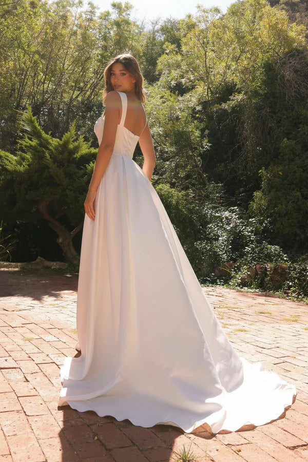 SWEETHEART A-LINE WEDDING DRESS