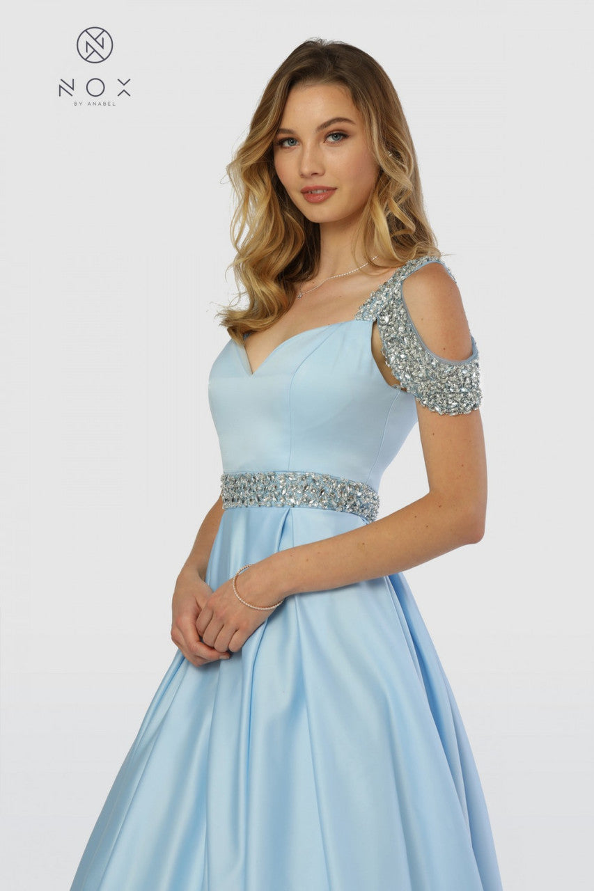 OFF SHOULDER BALL GOWN - CLEARENCE