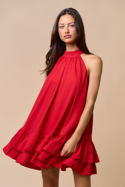 RUBI HOLTER SWEET SHORT DRESS