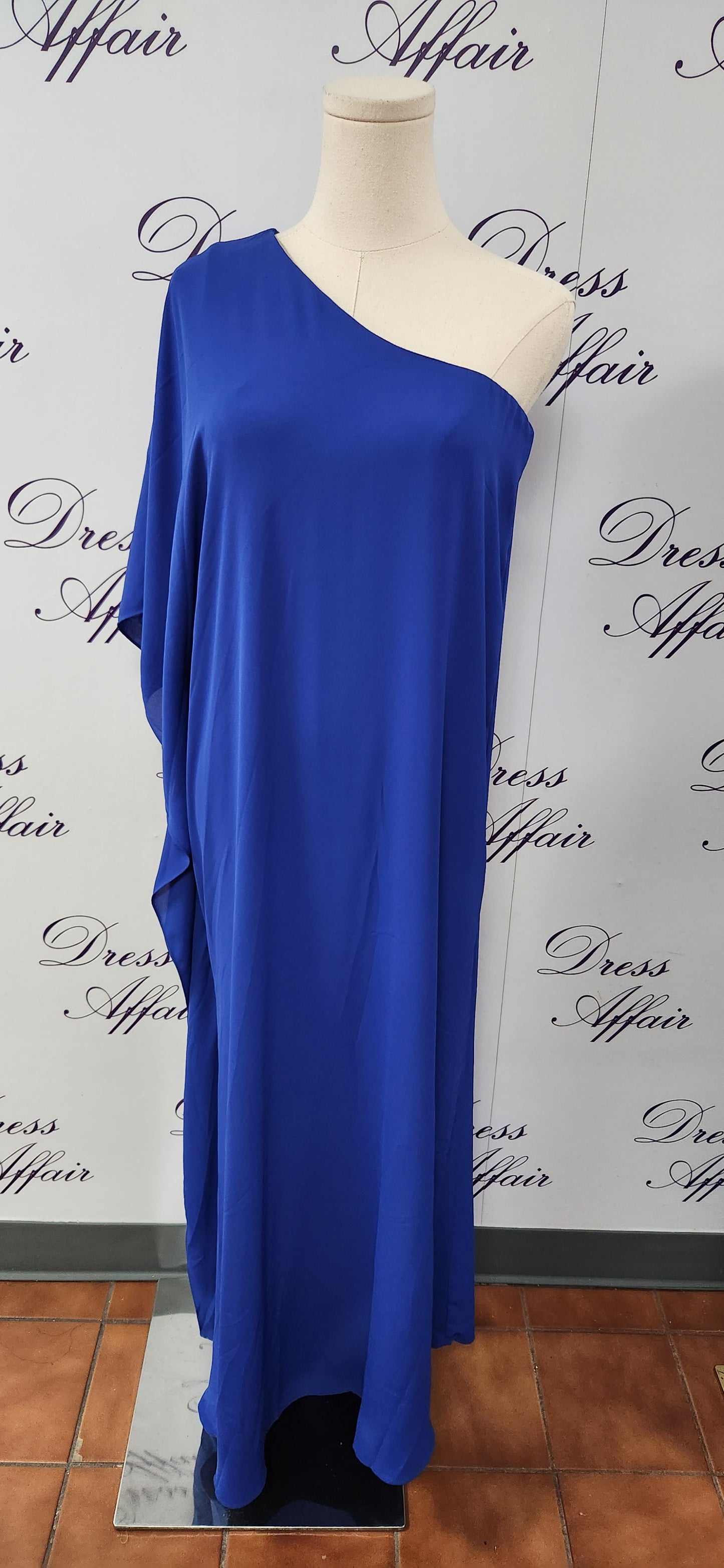 ONE SHOULDER MAXI TUNIC