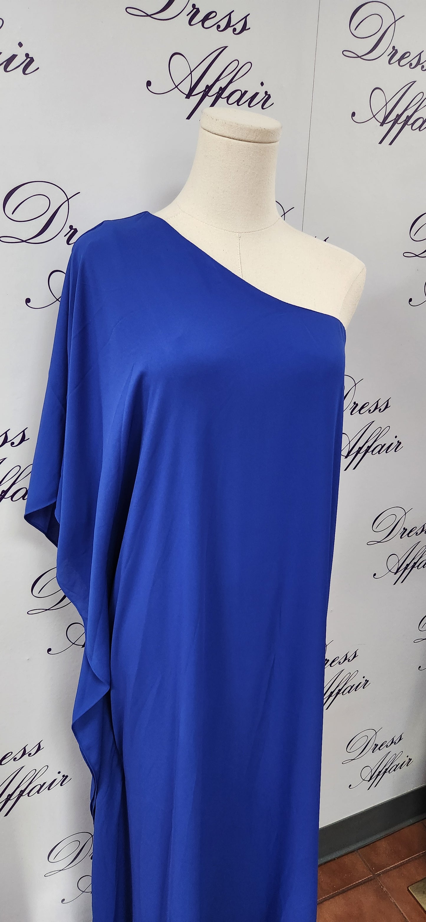 ONE SHOULDER MAXI TUNIC