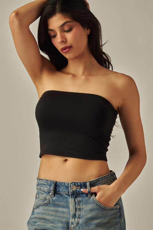DOBLE LAYER TUBE TOP - ESSENCIALS