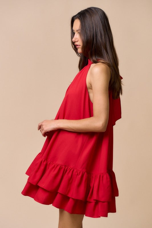 RUBI HOLTER SWEET SHORT DRESS