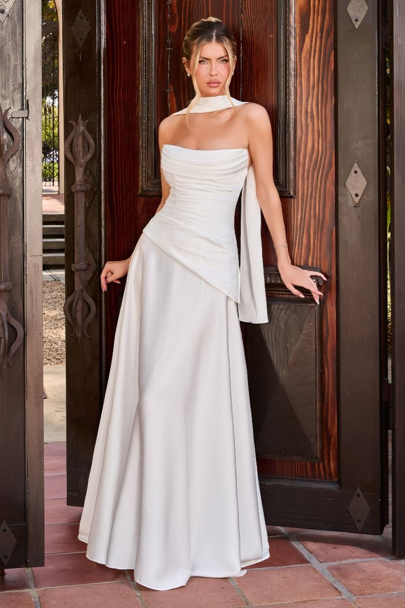 AMARISE STRAPLESS BRIDAL DRESS
