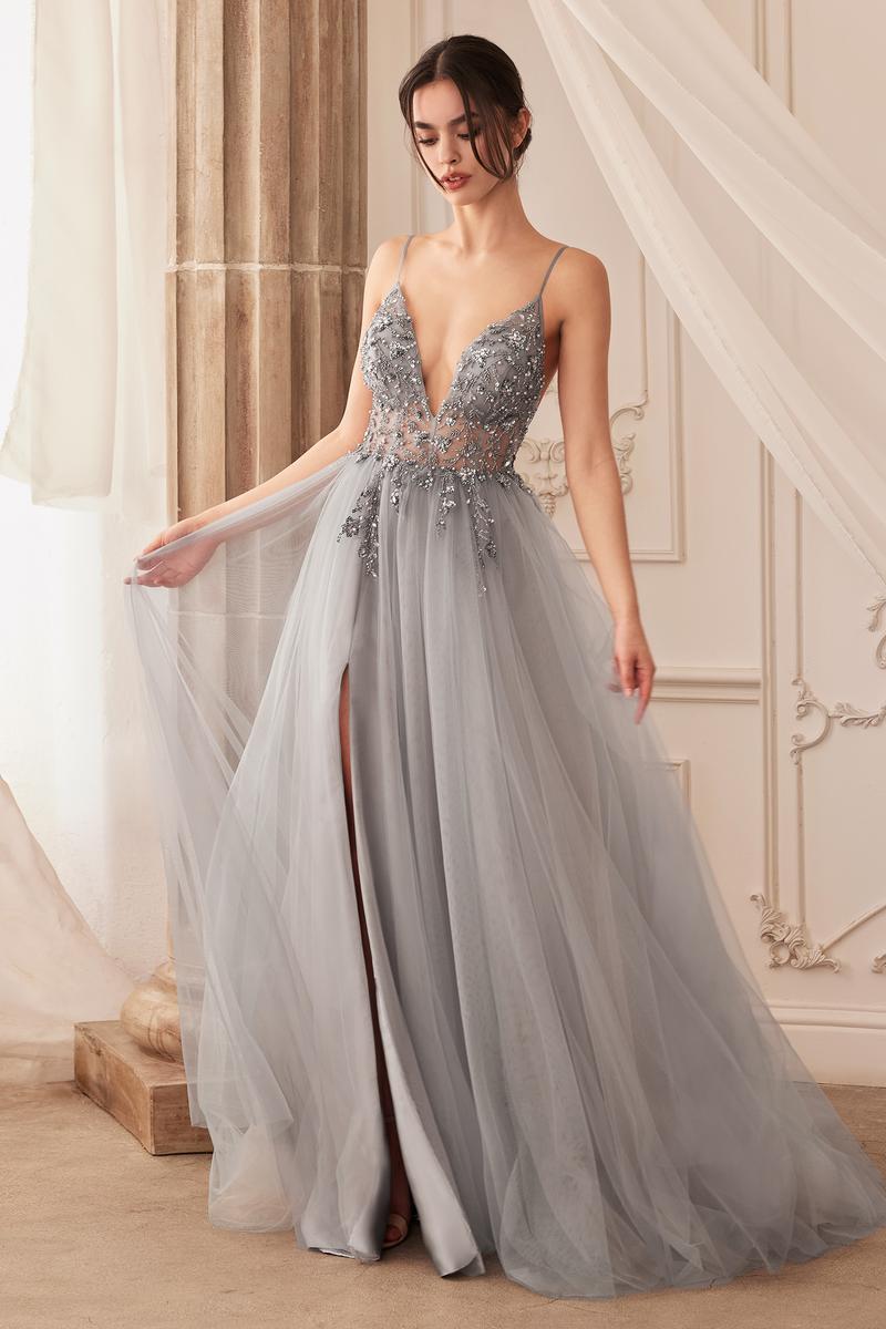 TULL SKIRT ROMANTIC EVENING DRESS - CLEARENCE
