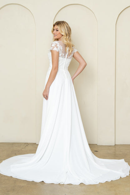 ROMANTIC BRIDAL DRESS