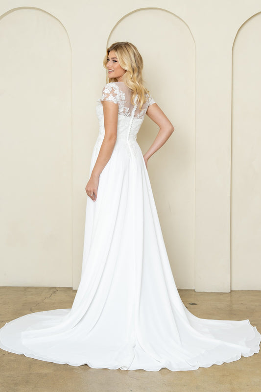 ROMANTIC BRIDAL DRESS