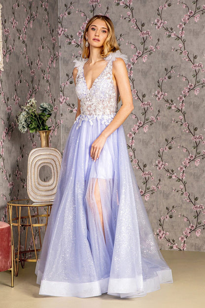 ROMANTICA LACE TOP EVENING GOWN - CLEARENCE