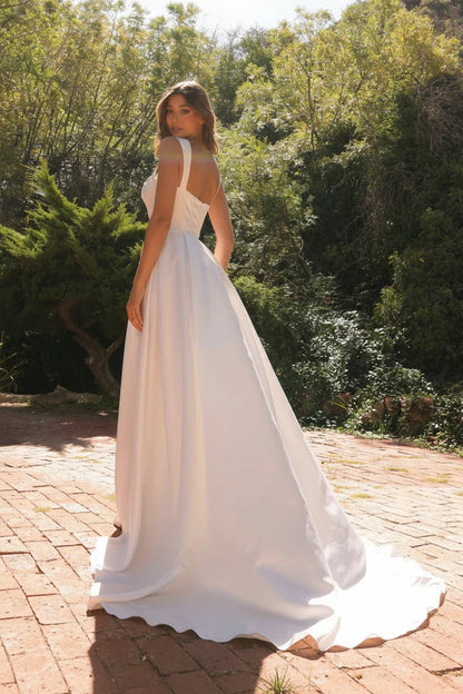SWEETHEART A-LINE WEDDING DRESS