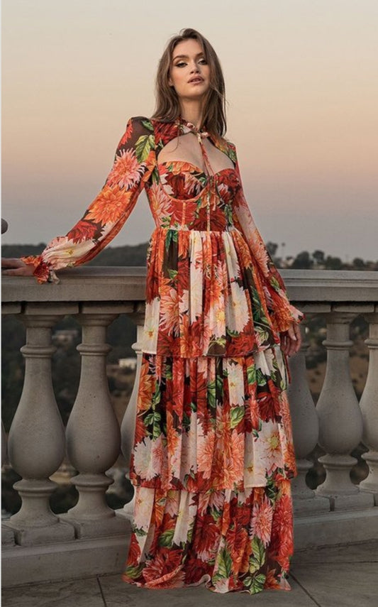 AUSTUM INSPIRE MAXY DRESS