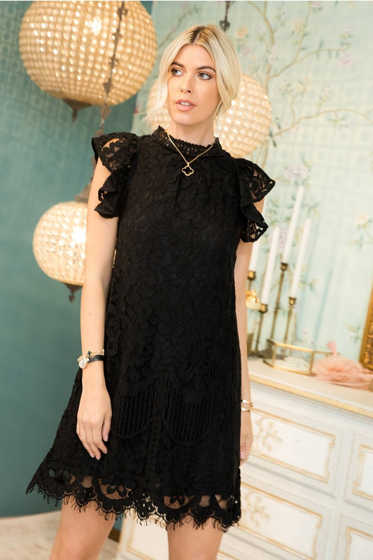 COCKTAIL LACE DRESS