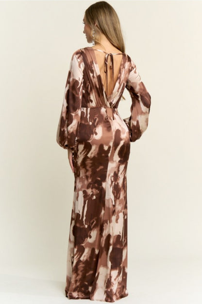 EARTH TONES MAXY DRESS