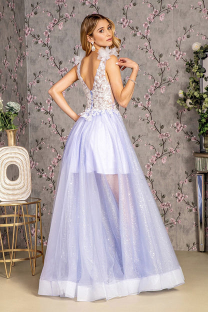 ROMANTICA LACE TOP EVENING GOWN - CLEARENCE