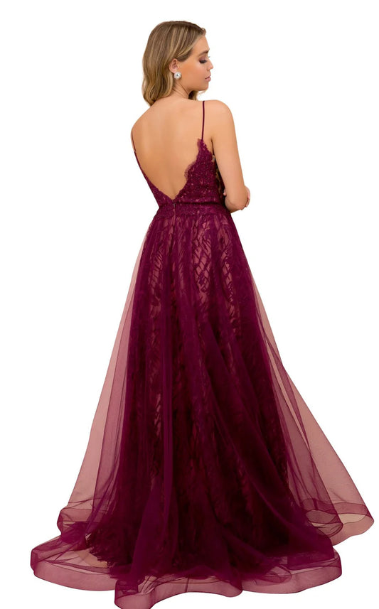 A LINE EVENING DRESS - CLEARENCE