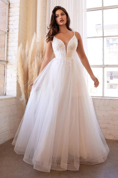 A-LINE TULL SKIRT BRIDAL DRESS